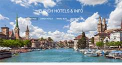 Desktop Screenshot of hotelzurich.org